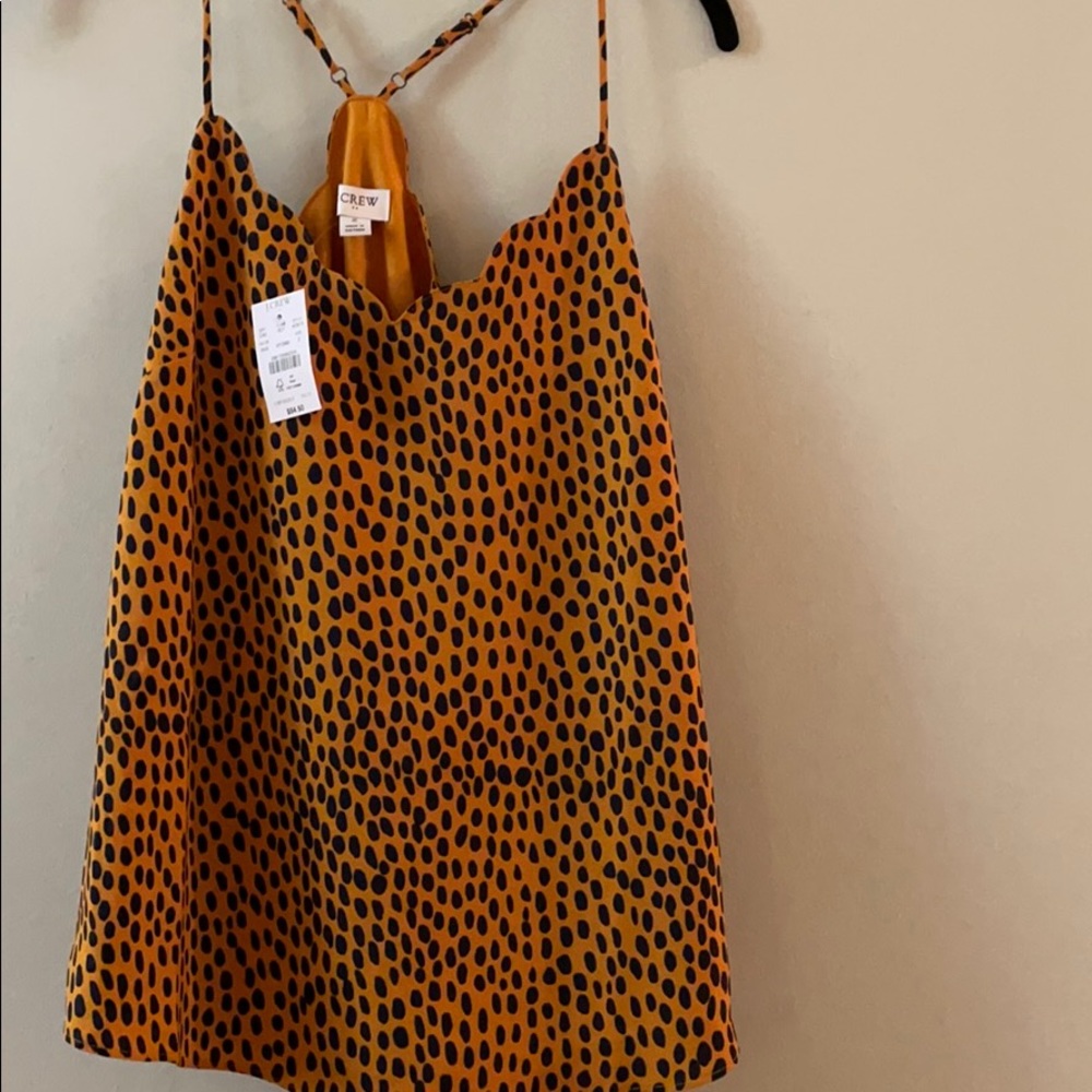 J Crew Scalloped Cami NWT